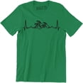 thumbnail image 1 of Details About Ocean Heartbeat Beach Lover Ocean Surfer Waves Graphic Men's T-Shirt, 1 of 4