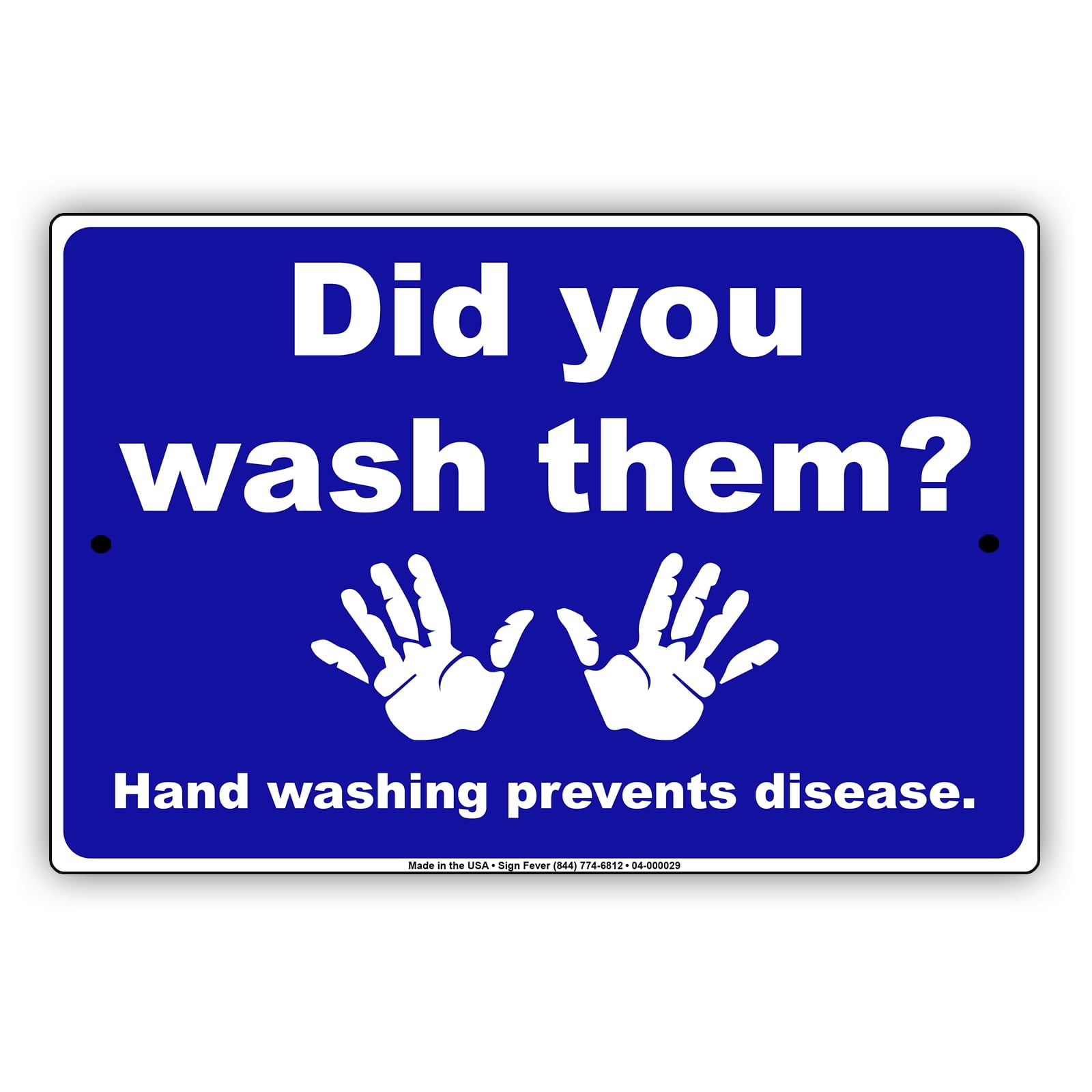 Details about Did You Wash Them Hand Washing Prevents Disease Display ...