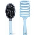 thumbnail image 1 of Detangle Brush for Men and Women Curved Vented Hair Brush | Detangle Brush | Brush for Tangles and Knots | Brush for Men and Women | Vented Hair Brushes for Airflow, 1 of 5