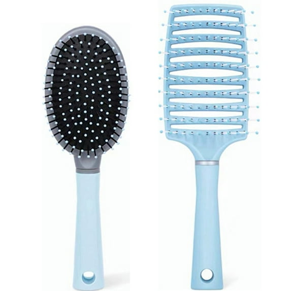 Detangle Brush for Men and Women Curved Vented Hair Brush | Detangle Brush | Brush for Tangles and Knots | Brush for Men and Women | Vented Hair Brushes for Airflow