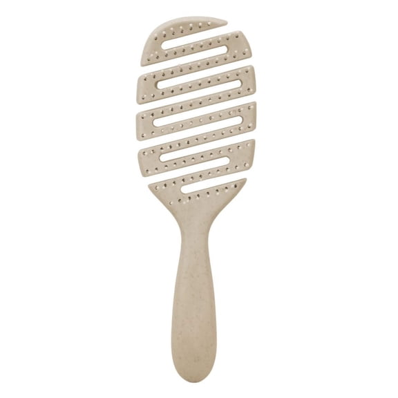 Loma Flexi Detangling Hairbrush for Damp or Dry Hair, Lightweight Wheat Straw Hair Brush