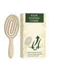 thumbnail image 1 of Detangle Hair Brush for Women & Men - Does not Pull - Straightening Brushes for Straight & Curly Hair - Unique Spiral Detangling Hairbrush for All Women and Men with Wet & Dry Hair, 1 of 3