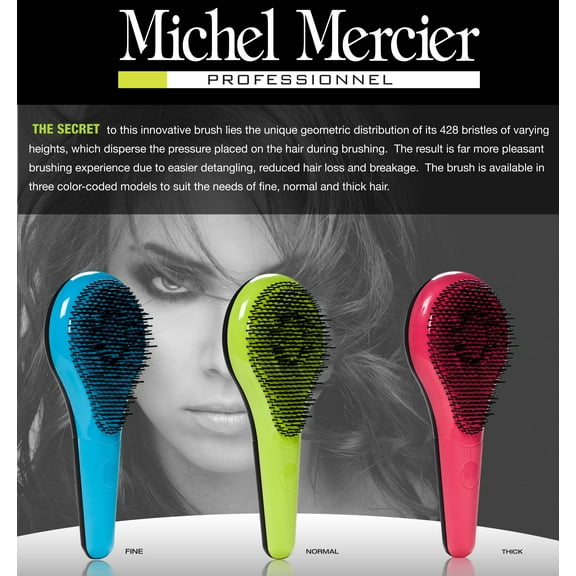 Detangler Brush Hair Brush Detangling Brush Michel Mercier-Color May Vary