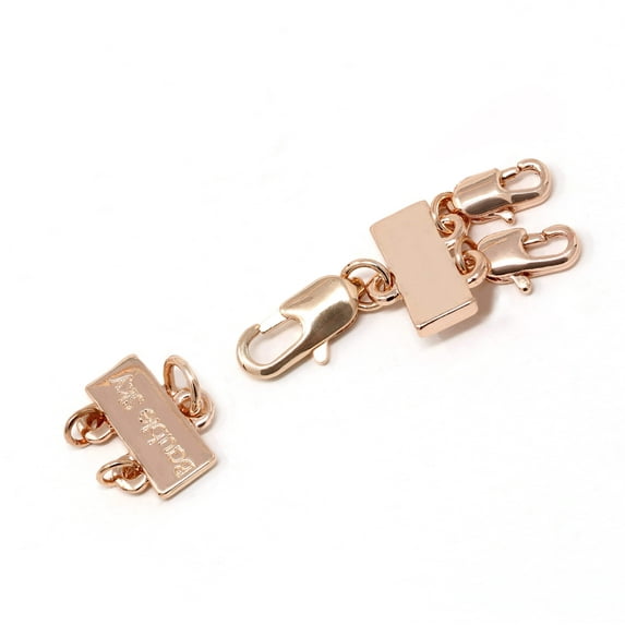 Detangler Clasp For Double Layered Necklace
