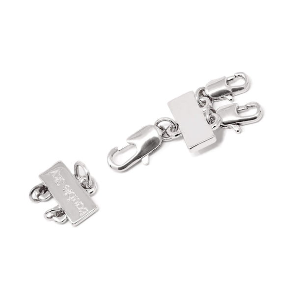 Detangler Clasp For Double Layered Necklace
