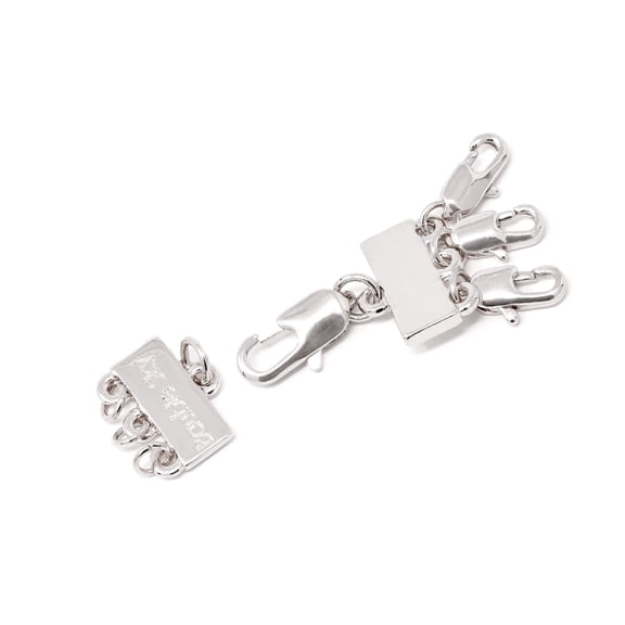 Detangler Clasp for Triple Layered Necklace