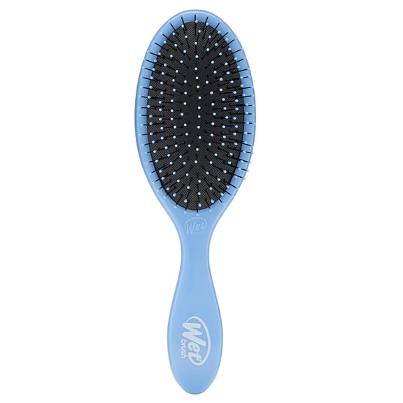 Detangling Brush, Original Detangler Brush (Sky) - Wet & Dry Tangle-Free Hair Brush for Women & Men - No Tangle Soft & Flexible Bristles for Straight, Curly, & Thick Hair