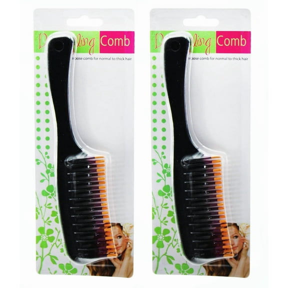 Detangling Comb Unbranded Detangling Comb 2 Pack For Normal to Thick Hair
