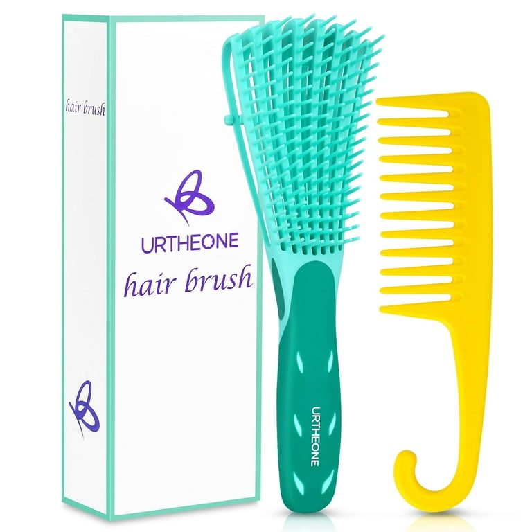 Wide tooth brush for curly hair shop