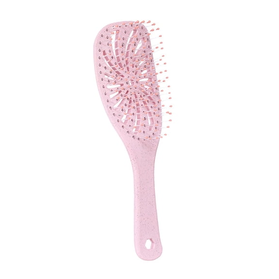 Detangling Hair Brush Women,Men Children Unique Spirals Hairbrush,Vented Hair Straightening Brush,Does not Pull on Hair
