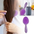 thumbnail image 1 of Detangling Hair Brush for Smooth Knot Hair Portable Massage Comb for Dry and Wet Use Personal Styling Tool, 1 of 4