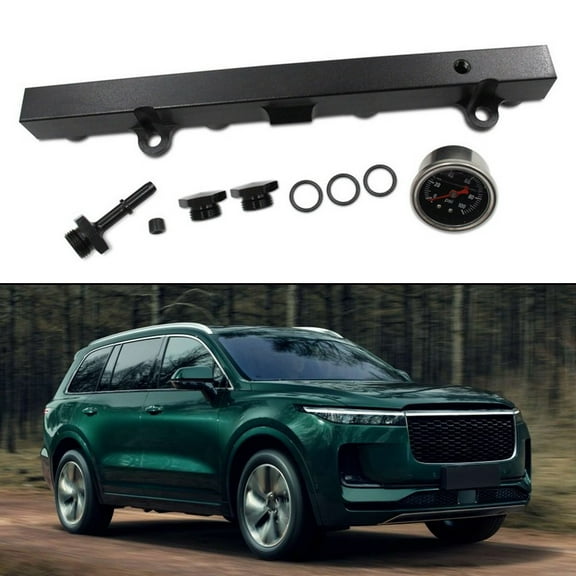 Detect Fuel Supply System Malfunctions with High Flow Fuel Rail and 18NPT Gauge for Honda K Series K20 K24 Engine