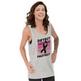 thumbnail image 1 of Detect Protect Breast Cancer Aware Tank Top Tee Shirt Women Brisco Brands S, 1 of 6