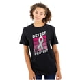 thumbnail image 1 of Detect Protect Breast Cancer Aware Women's Plus Size Graphic Tee Brisco Brands 2X, 1 of 5