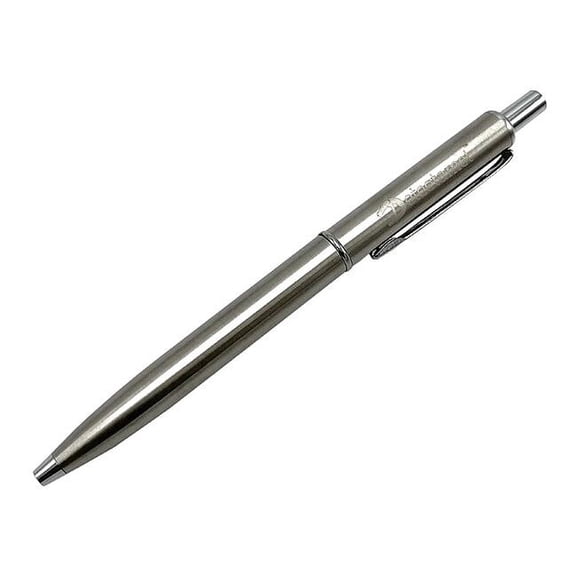 Detectamet Stainless Steel Pen,Black Ink,PK10 114S-A05-I02