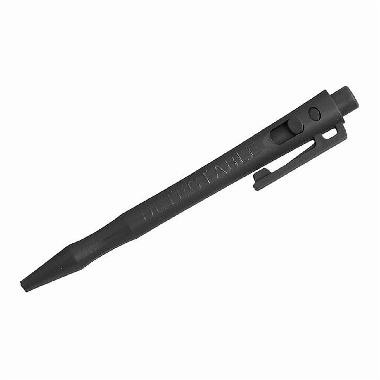 Detectamet Detectable HD Pen,W/Clip,Black Ink,PK50 101-I02-C22-PA01