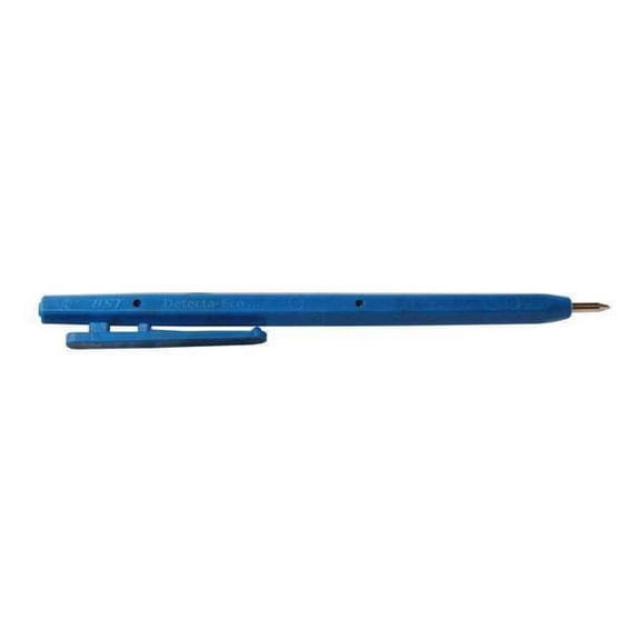 Detectapro Metal Detectable Stick Pen, Blue, PK50 CPENBL