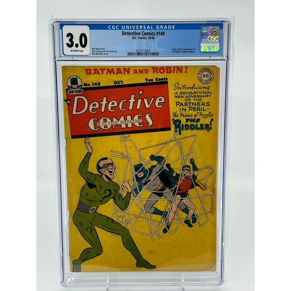 Detective Comics #140 - CGC 3 Comic Book