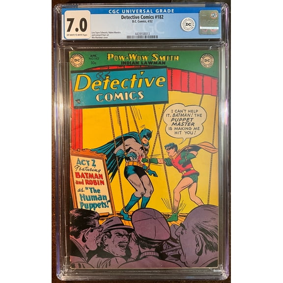 Detective Comics #182 - CGC 7 Comic Book