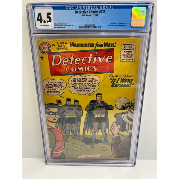 Detective Comics #225 - CGC 4.5 Comic Book