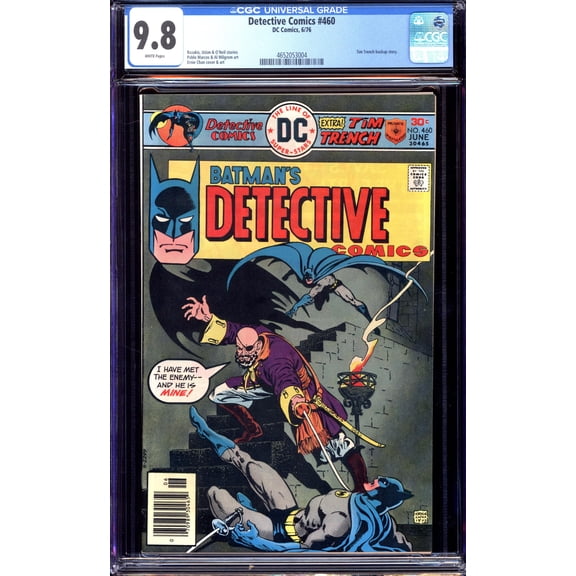 Detective Comics #460 - CGC 9.8 Comic Book