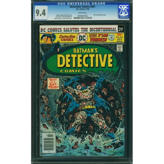 Detective Comics #461 - CGC 9.4 Comic Book
