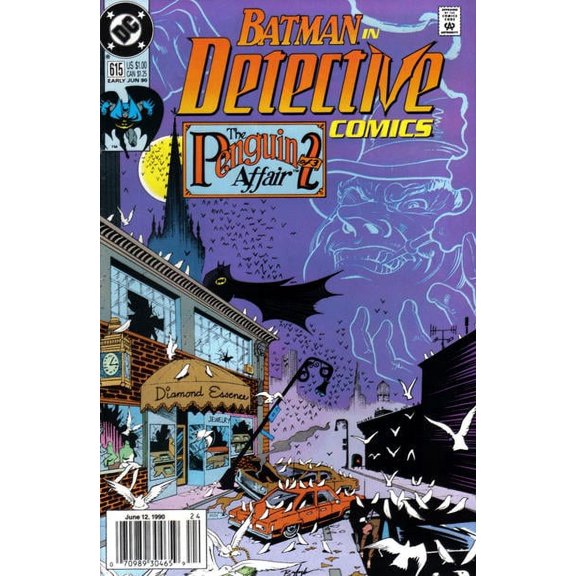 Detective Comics #615 (Newsstand) VF ; DC Comic Book
