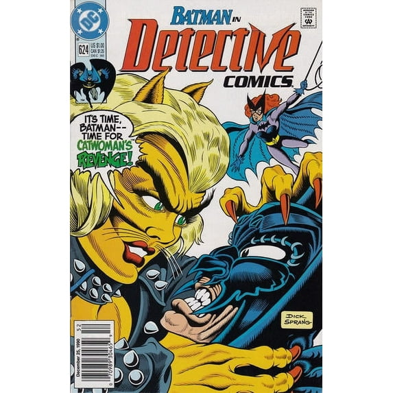Detective Comics #624 (Newsstand) VF ; DC Comic Book