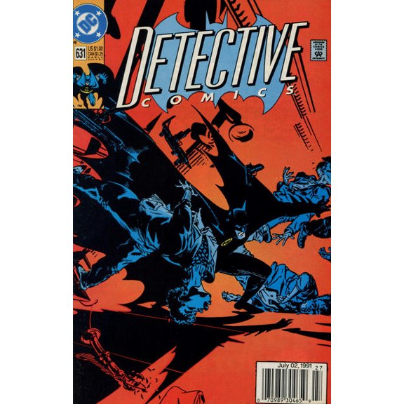 Detective Comics #631 (Newsstand) VF ; DC Comic Book