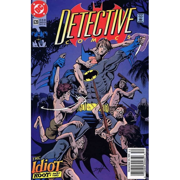 Detective Comics #639 (Newsstand) VF ; DC Comic Book