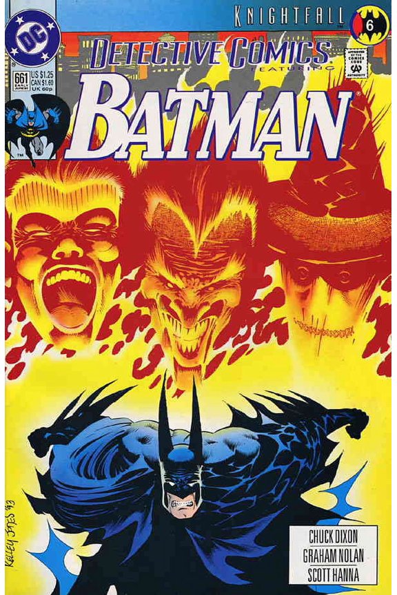 Detective Comics #661 VF ; DC Comic Book