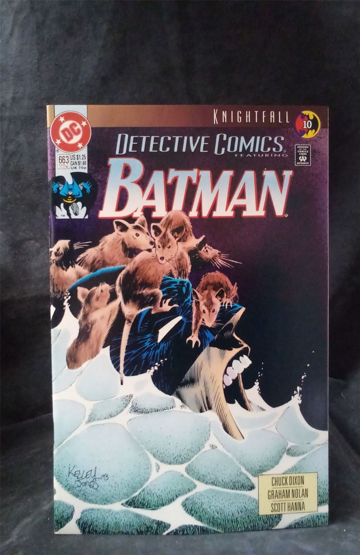 Pre-Owned Detective Comics #663 1993 DC Comics Comic Book - Walmart.com