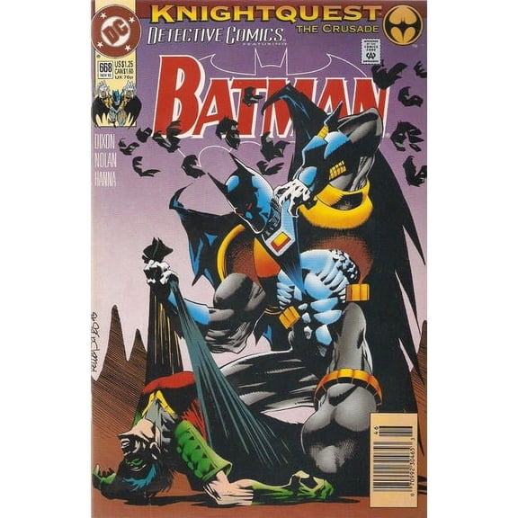 Detective Comics #668 (Newsstand) VF ; DC Comic Book