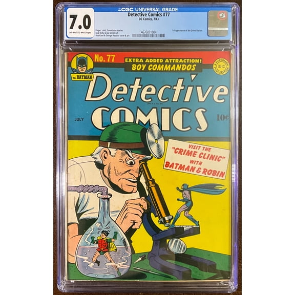 Detective Comics #77 - CGC 7 Comic Book