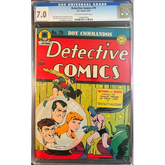 Detective Comics #79 - CGC 7 Comic Book