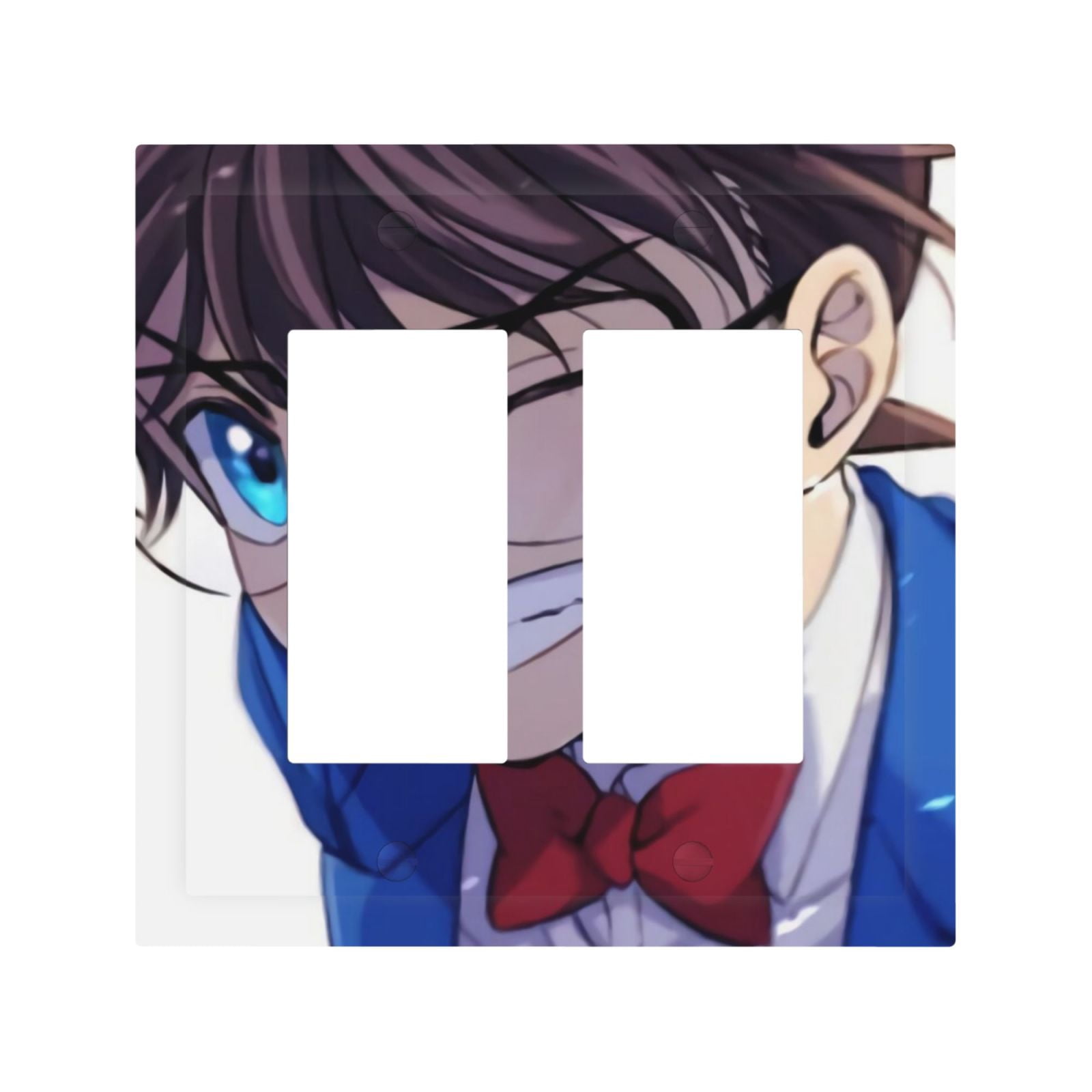 Detective Conan Modern Two-Way Toggle Switch Panel，Made Of Pc，Dustproof ...