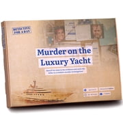 Detective For A Day Murder on the Luxury Yacht - Interactive Crime Investigation Party Game, Solve A Realistic Murder Mystery Case At Home, Immersive