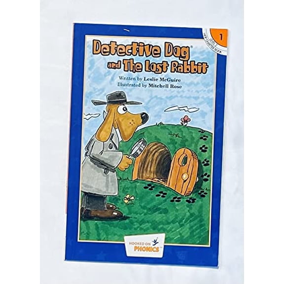 Pre-Owned Detective Dog And The Lost Rabbit Paperback Leslie McGuire