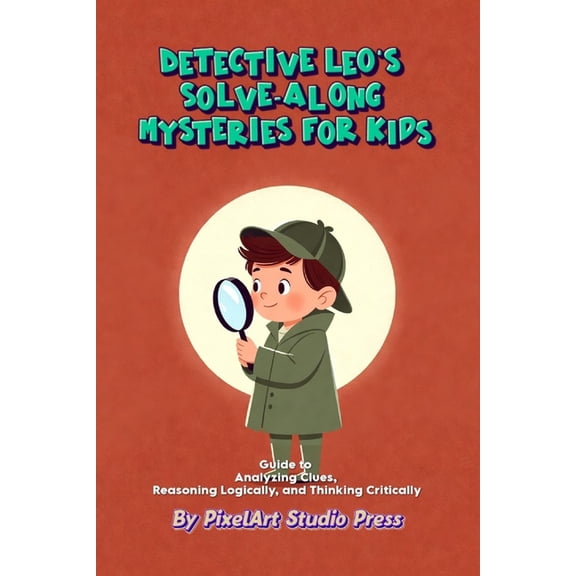 Detective Leo's Solve-Along Mysteries for Kids: Analyzing Clues, Reasoning Logically & Thinking Critically: Int, (Paperback)