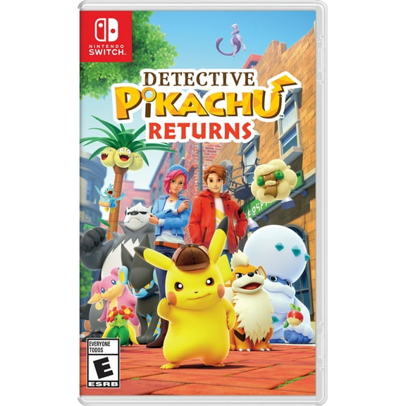 Detective Pikachu Returns - Nintendo Switch - U.S. Edition -International/Region Free Version