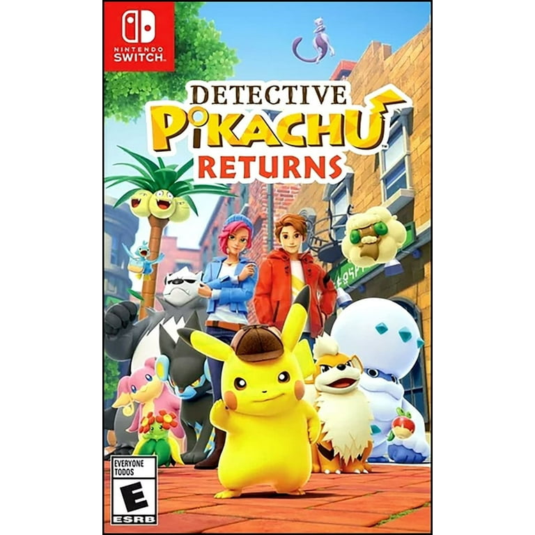 detective pikachu returns pokemon card Nintendo Detective Pikachu Returns (Switch)