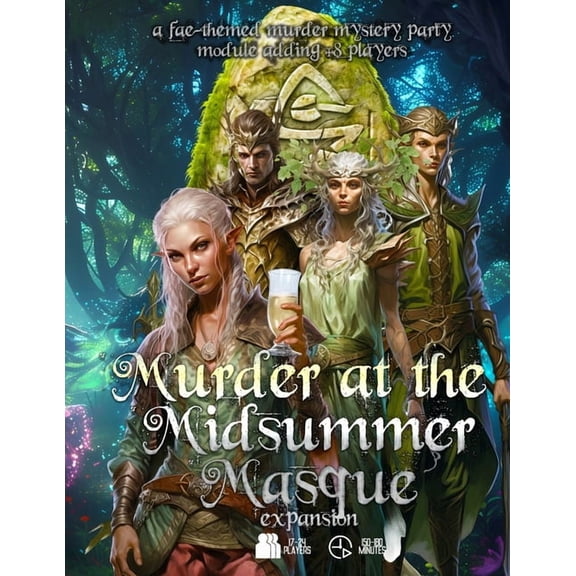 Detective Weis Mysteries Murder at the Midsummer Masque Expansion: A fae-themed, immersible murder mystery party game adding + 8 players, (Paperback)