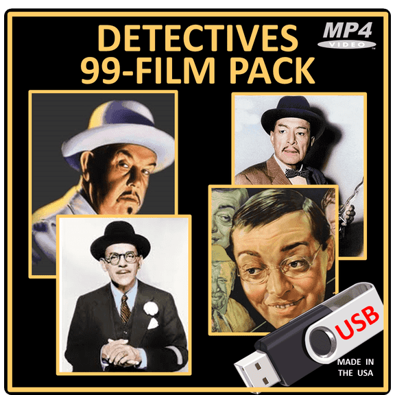 Detectives 99-Film Pack [USB Flash Drive]