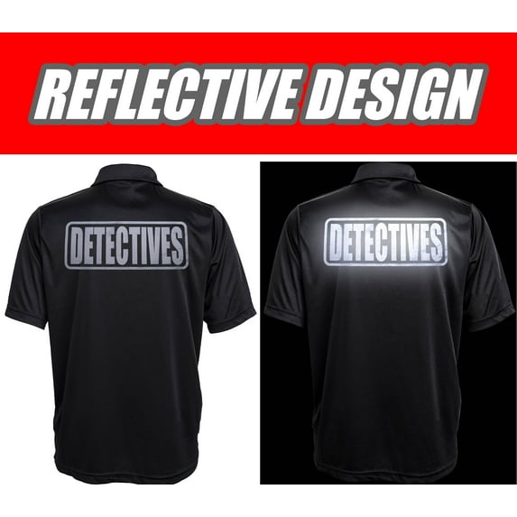 Detectives Polo REFLECTIVE design, Performance Polo