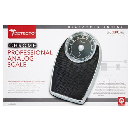 Detecto Chrome Professional Analog Scale