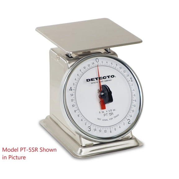Detecto, PT-500SRK, Rotating Dial Top Loading Scale, 500 gram capacity