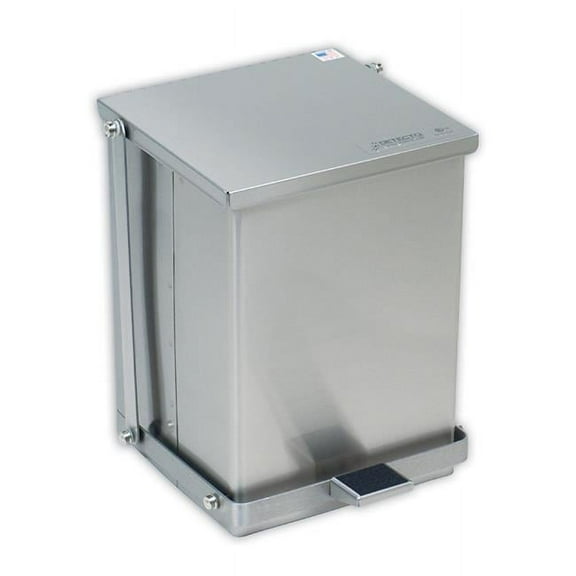 Detecto C-100 27.5 in. H X 16.75 in. W X 17.75 in. D Receptacle Stainless Steel 100 Quart - 25 Gallon