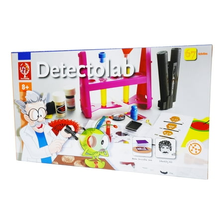 Detectolab - Starter Forensic Science Kit - 65+ Activities