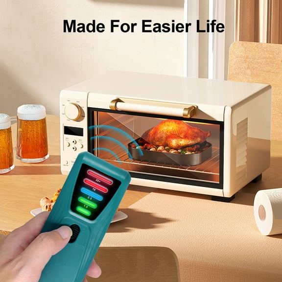 Detector,Test Meter Cleaner Meter Test Meter Handheld Emf Tester Led Meter Test 5 Led Meter Emf Tester Emf Meter Cleaner Hair Portable 5 Led Tester Emf Meter Emf Meter Portable Buzhi cyan