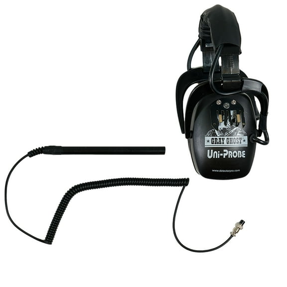 DetectorPro UniProbe Headphones/Pulse Induction Probe for XP Deus | Deus II